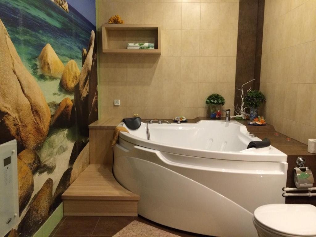 Двухместный (Двухместный номер с 1 кроватью и собственной ванной комнатой) гостевого дома Визит, Чайковский