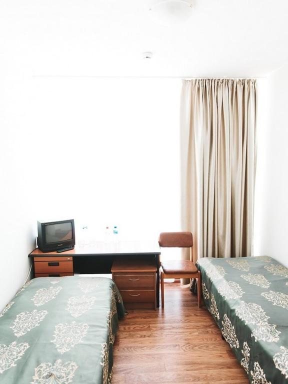 Двухместный (Бюджетный двухместный номер с 2 отдельными кроватями) гостиницы Чайка, Чайковский