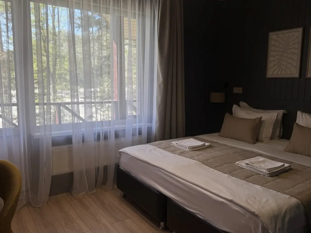 Двухместный (Номер стандарт в коттедже с балконом), Отель Любава