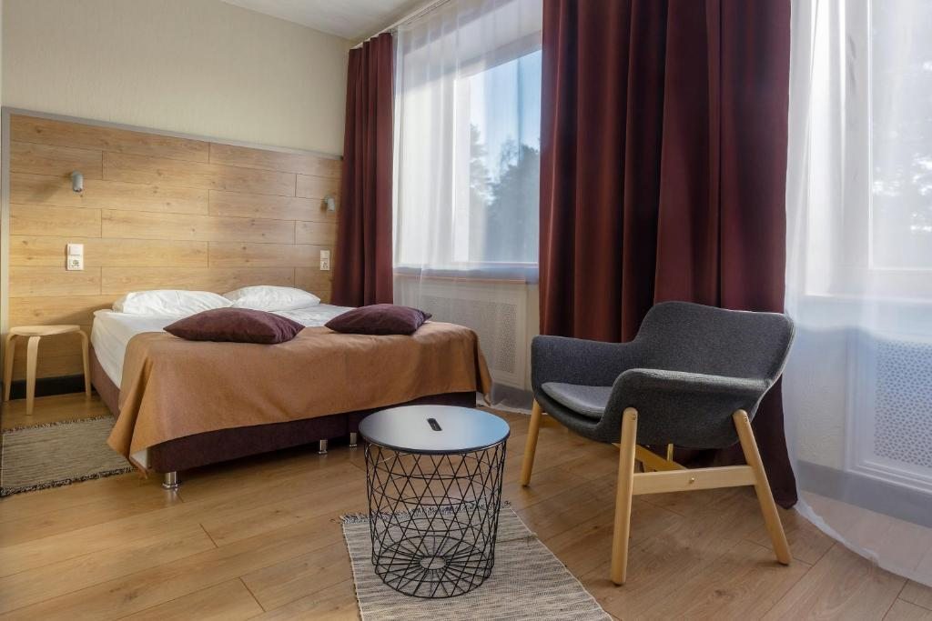 Двухместный (Стандартный двухместный номер с 1 кроватью или 2 отдельными кроватями) курортного отеля Аквамарин, Зеленогорск