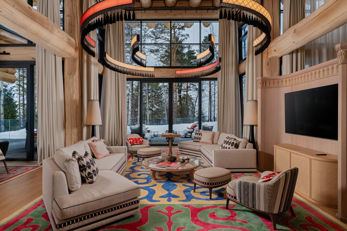 Вилла (Семейное шале), Отель Курорт Манжерок 5*