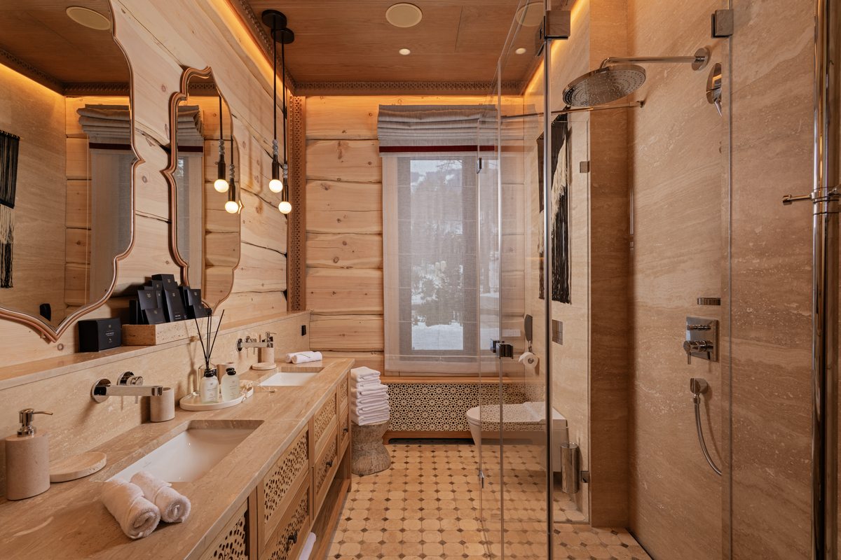Вилла (Семейное шале), Отель Курорт Манжерок 5*