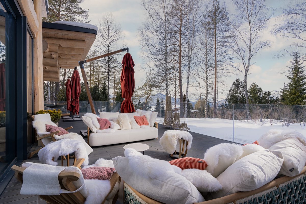 Вилла (Семейное шале), Отель Курорт Манжерок 5*