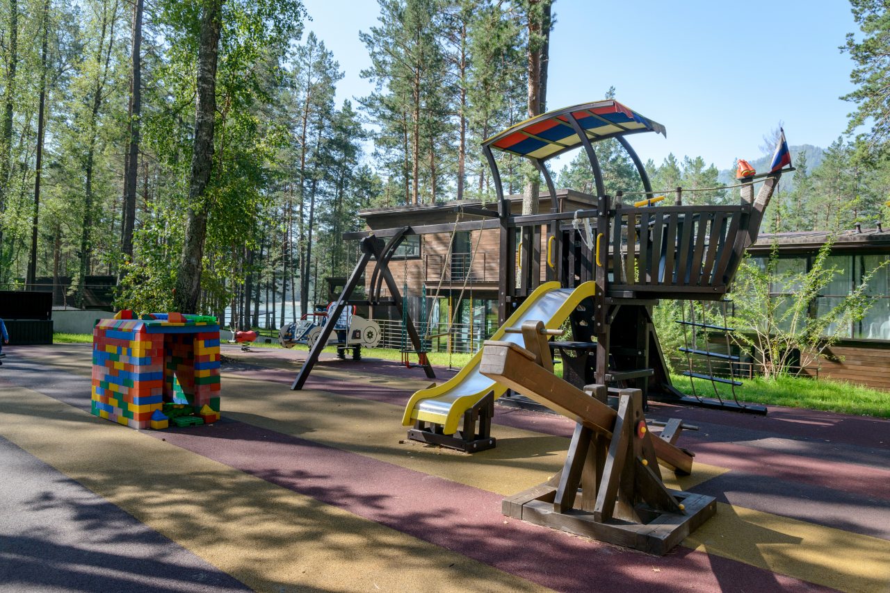 Детская игровая площадка, Эко-отель Алтика