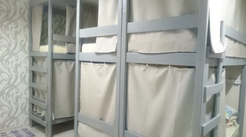 Восьмиместный (Кровать 8-местном номере для мужчин и женщин)  хостелов Рус-Иркутск на Марата