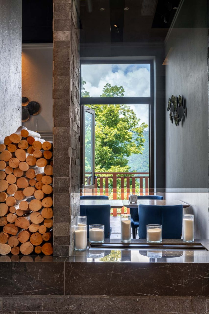 Ресторан Grand Bistrot, Отель The Garden велнес - Роза Хутор