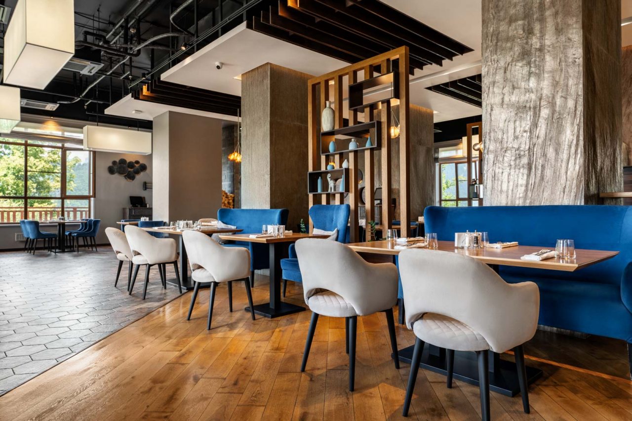 Ресторан Grand Bistrot, Отель The Garden велнес - Роза Хутор