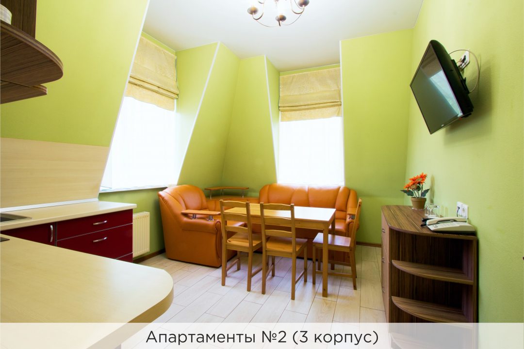 Апартаменты (№2. 3 корпус) гостиницы К-Визит, Санкт-Петербург