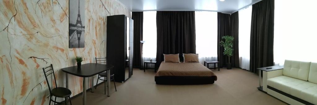 Двухместный (Большой двухместный номер с 1 кроватью) отеля Аврора, Нефтекамск