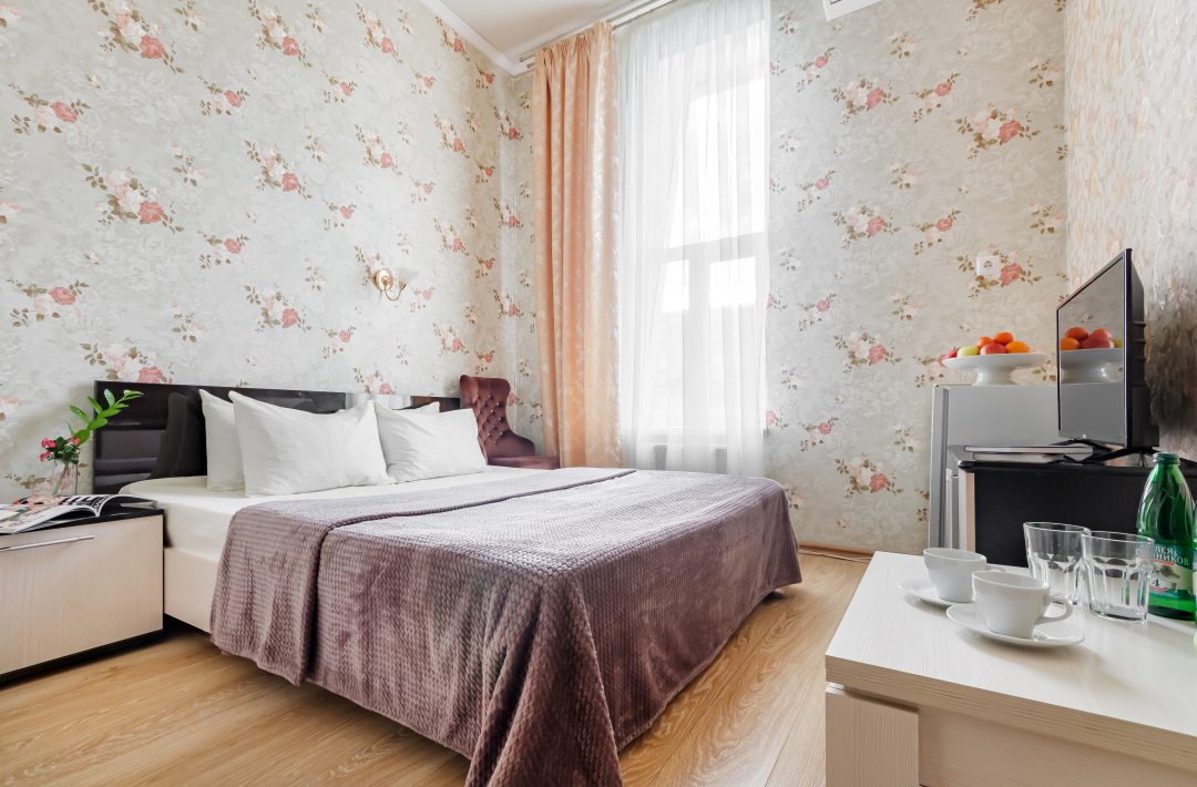 Двухместный (Бюджетный двухместный номер с 1 кроватью) мини-отеля Александрия на Сормовской, Краснодар