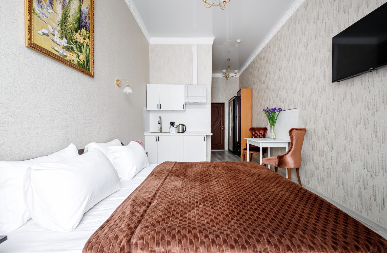 Апартаменты (Апартаменты 1) мини-отеля Александрия на Сормовской, Краснодар