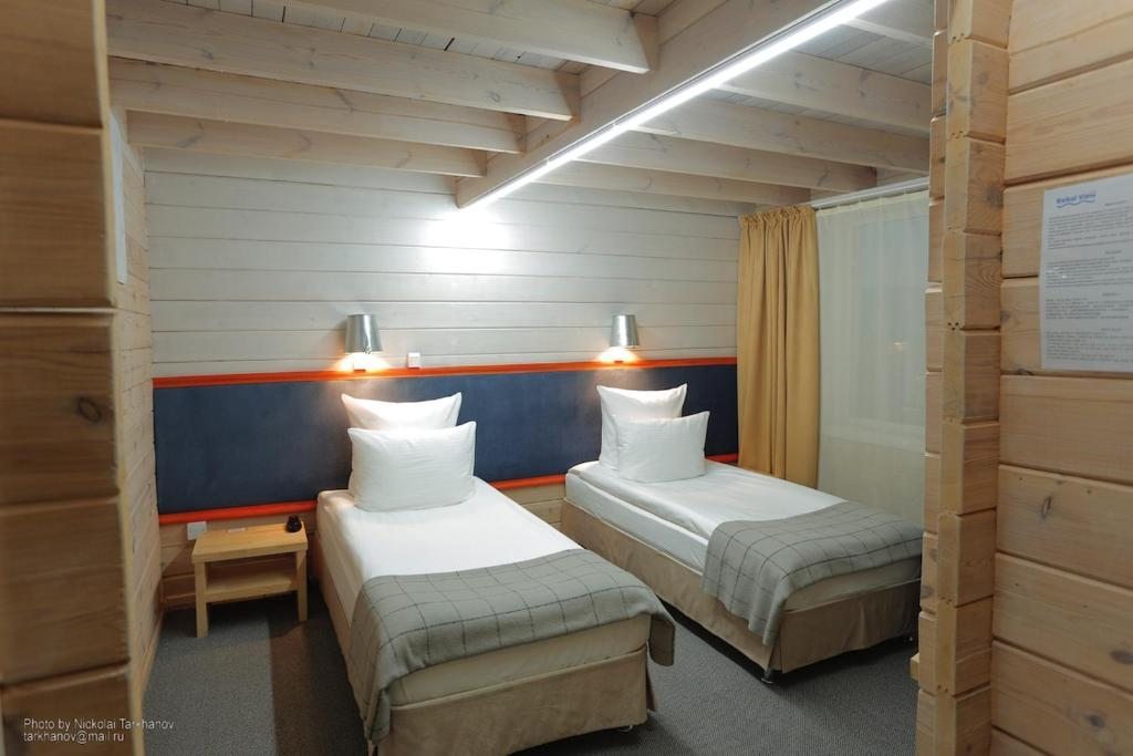 Двухместный (Двухместный номер Комфорт с 1 кроватью или 2 отдельными кроватями) загородного отеля Baikal View Hotel, Хужир