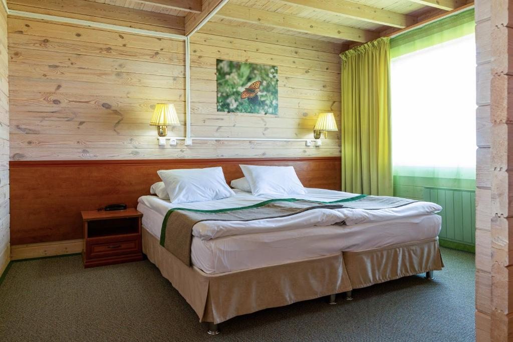 Двухместный (Улучшенный двухместный номер с 1 кроватью или 2 отдельными кроватями) загородного отеля Baikal View Hotel, Хужир