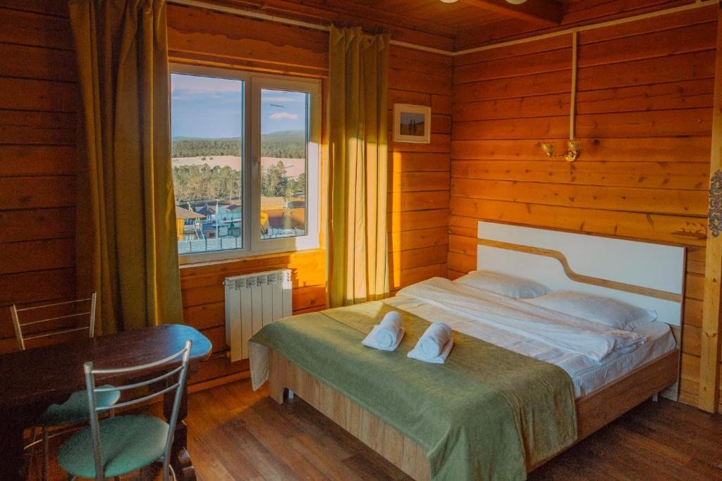 Двухместный (Стандартный двухместный номер с 1 кроватью или 2 отдельными кроватями) гостевого дома Байкал, Хужир