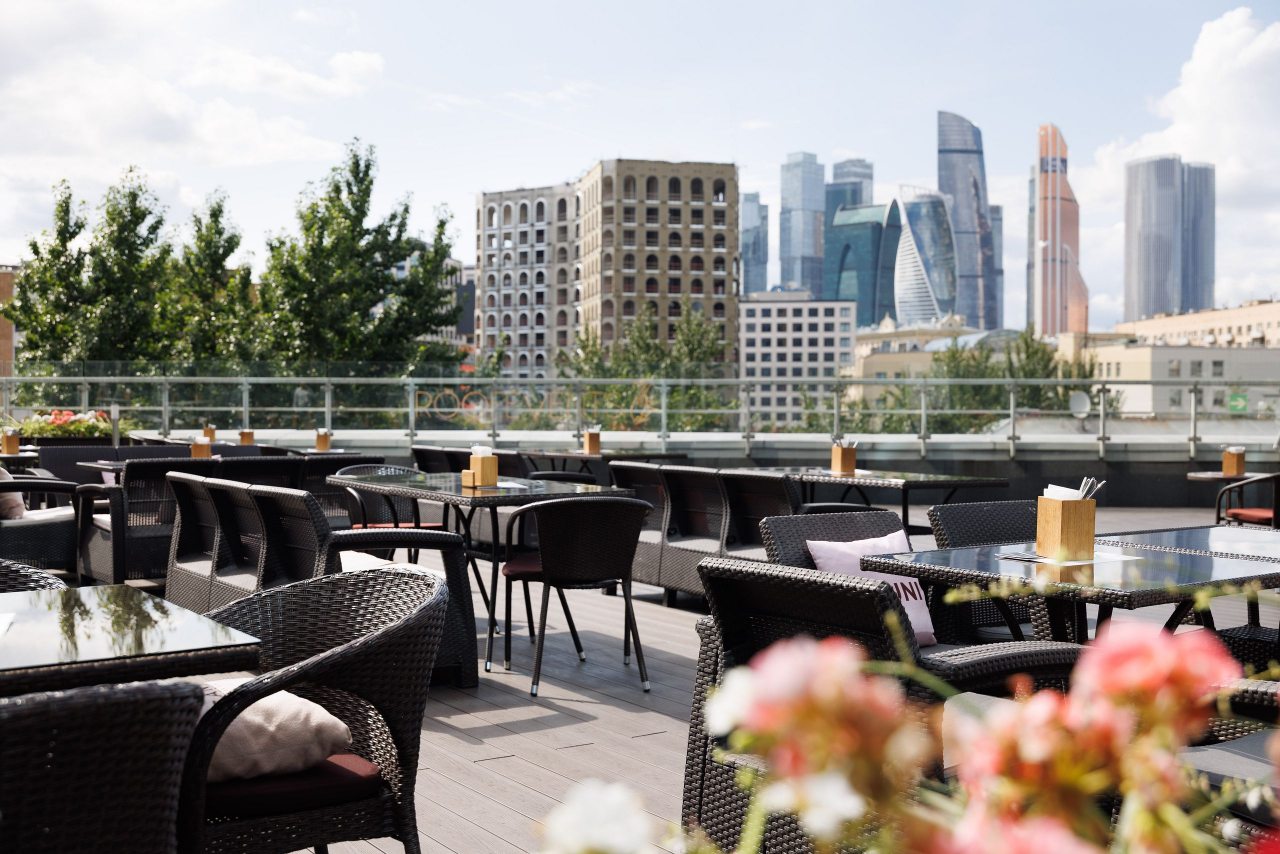 Терраса, Отель Ibis Москва Киевская