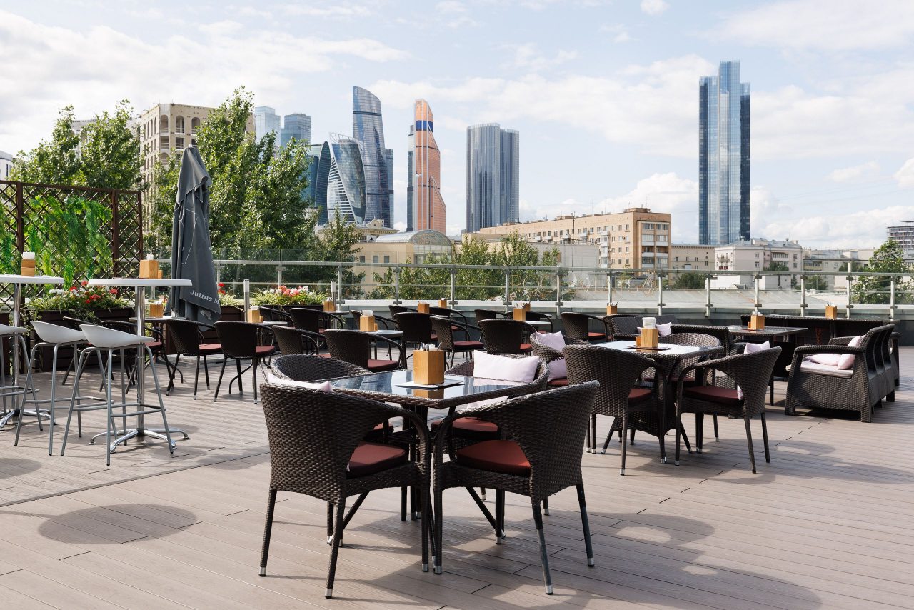 Терраса, Отель Ibis Москва Киевская