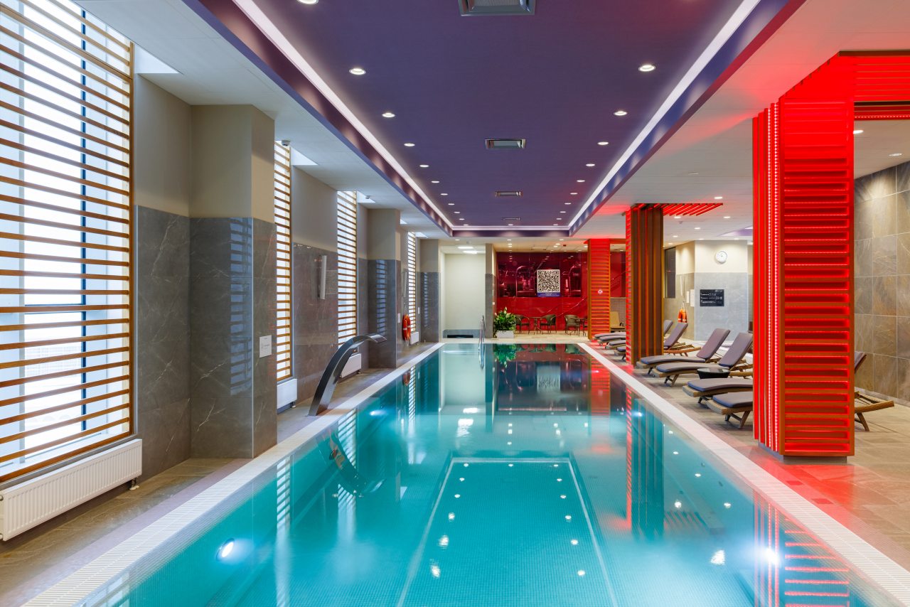 Бассейн, Отель Novotel Москва Киевская