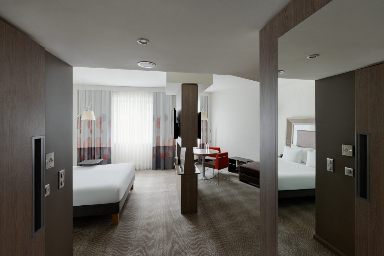 Двухместный (Представительский двухместный номер с 1 кроватью), Отель Novotel Москва Киевская