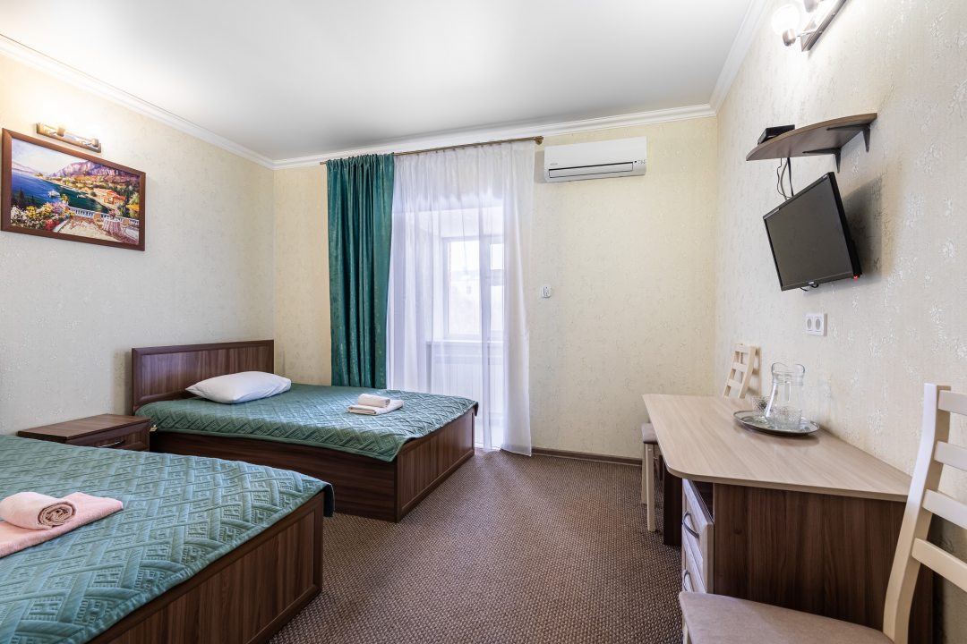 Двухместный (Двухместный номер с 2 отдельными кроватями) мини-отеля Лечебная, Казань