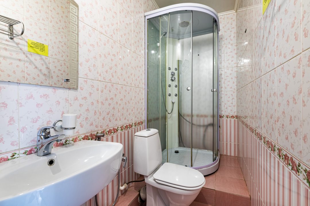Собственная ванная комната, Мини-отель Лечебная
