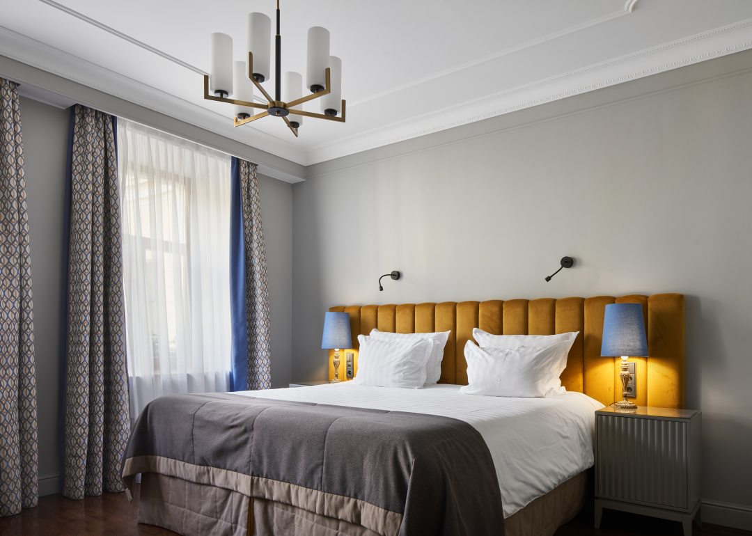 Двухместный (Улучшенный двухместный номер с 1 кроватью или 2 отдельными кроватями) отеля Гельвеция, Санкт-Петербург