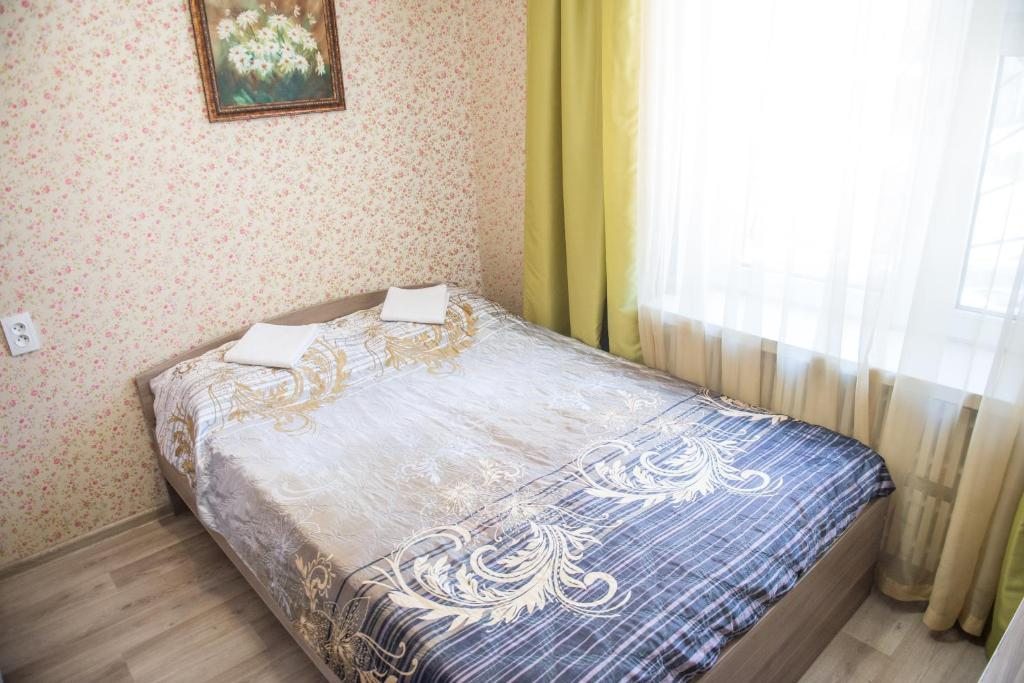 Четырехместный (Четырёхместный номер с собственной ванной комнатой) апарт-отеля Апельсин на Чистопольской, Казань