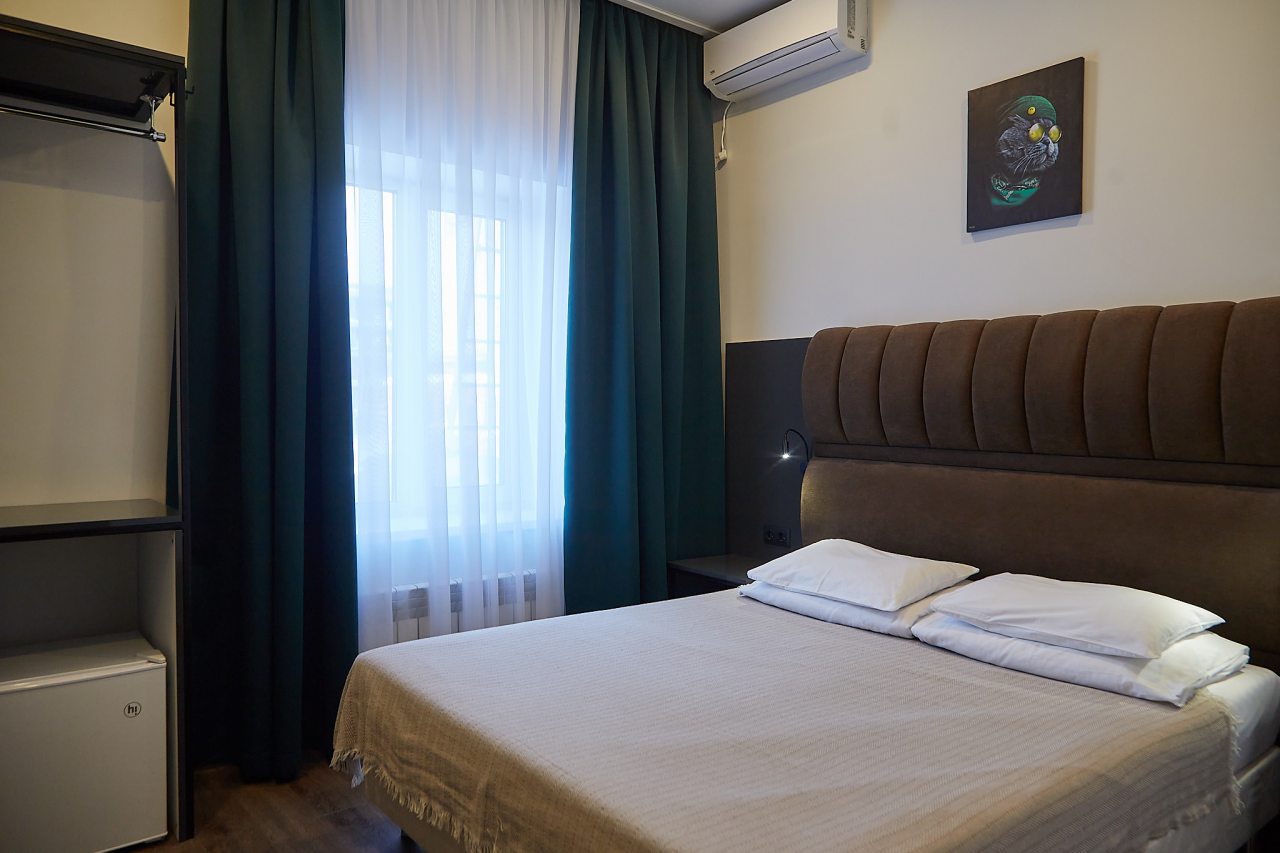 Двухместный (Стандартный двухместный номер с 1 кроватью) гостиницы Бахет, Казань