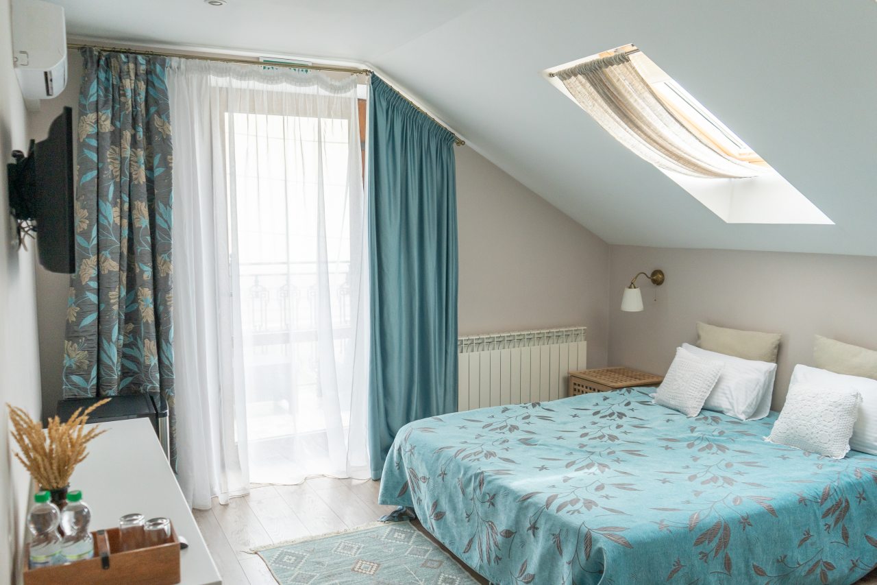 Двухместный (Двухместный номер с 1 двуспальной кроватью и раскладным креслом.), Арт-отель Скворечник