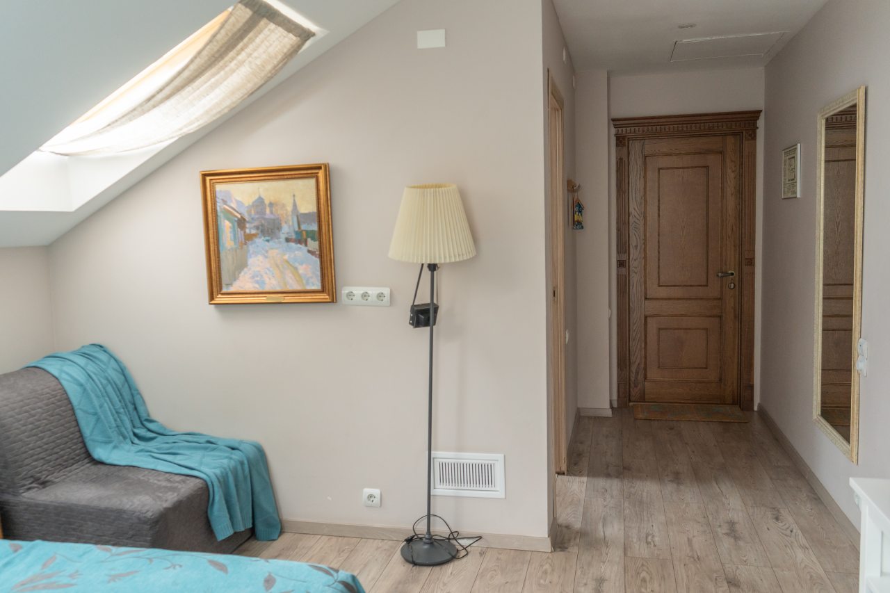 Двухместный (Двухместный номер с 1 двуспальной кроватью и раскладным креслом.), Арт-отель Скворечник