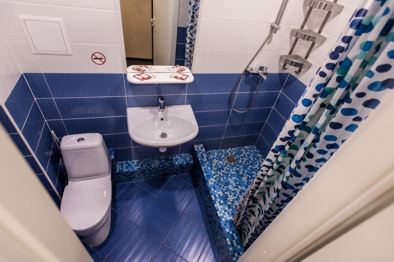 Свой душ и туалет