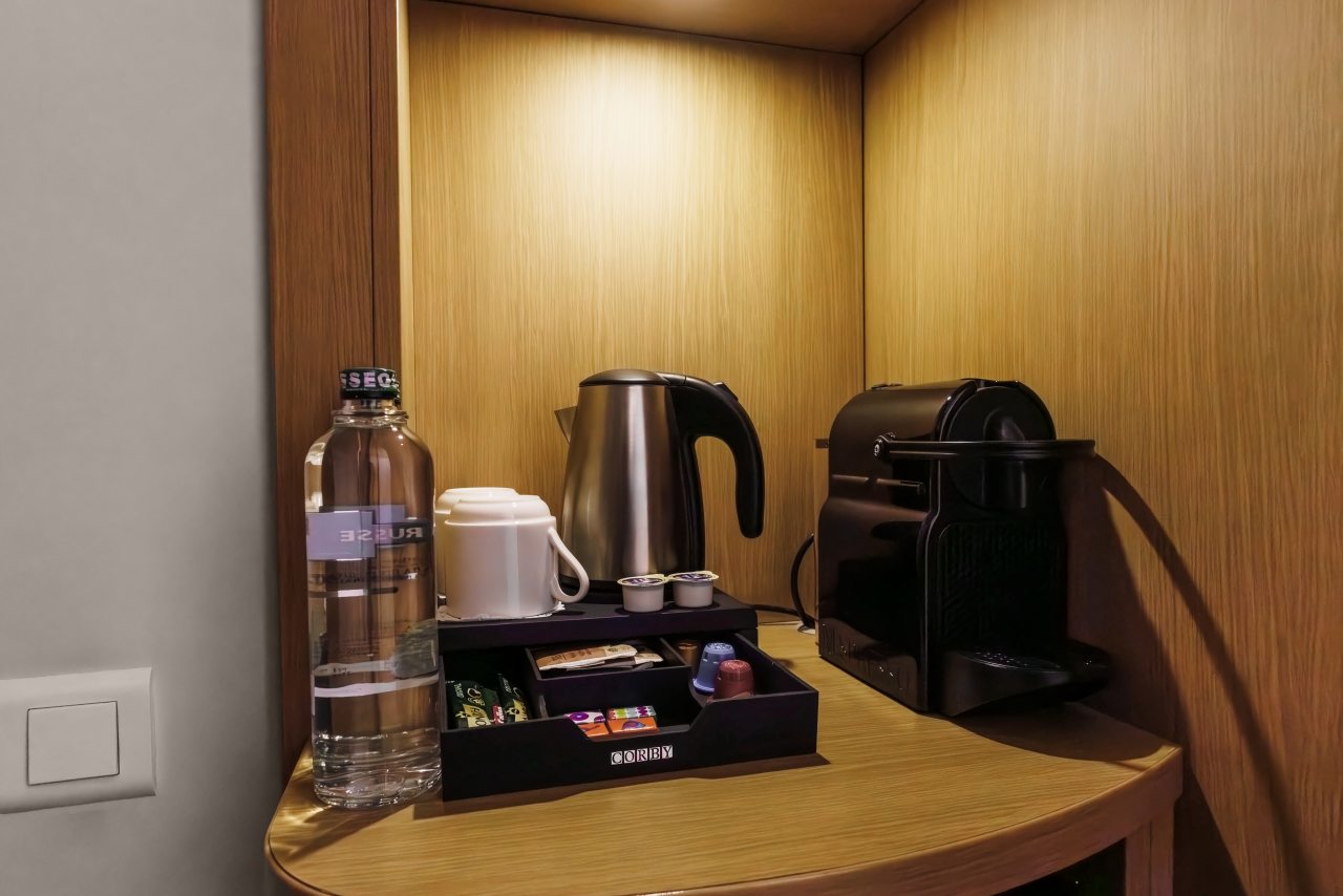 Двухместный (Улучшенный номер с двуспальной кроватью), Гостиница Novotel Санкт-Петербург Центр