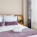 Люкс (С двуспальной кроватью и раскладывающимся диваном), Гостиница Novotel Санкт-Петербург Центр