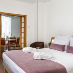 Люкс (С двуспальной кроватью и раскладывающимся диваном), Гостиница Novotel Санкт-Петербург Центр