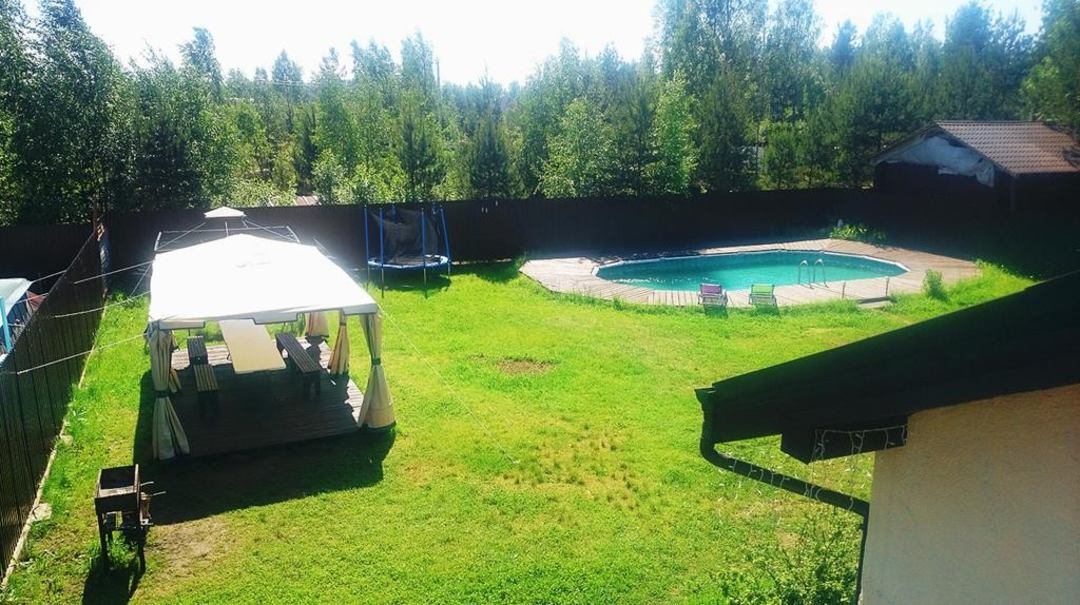 Открытый плавательный бассейн, Дом отдыха в Агалатово