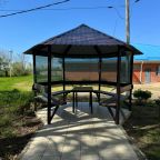 Беседка с мангальной зоной