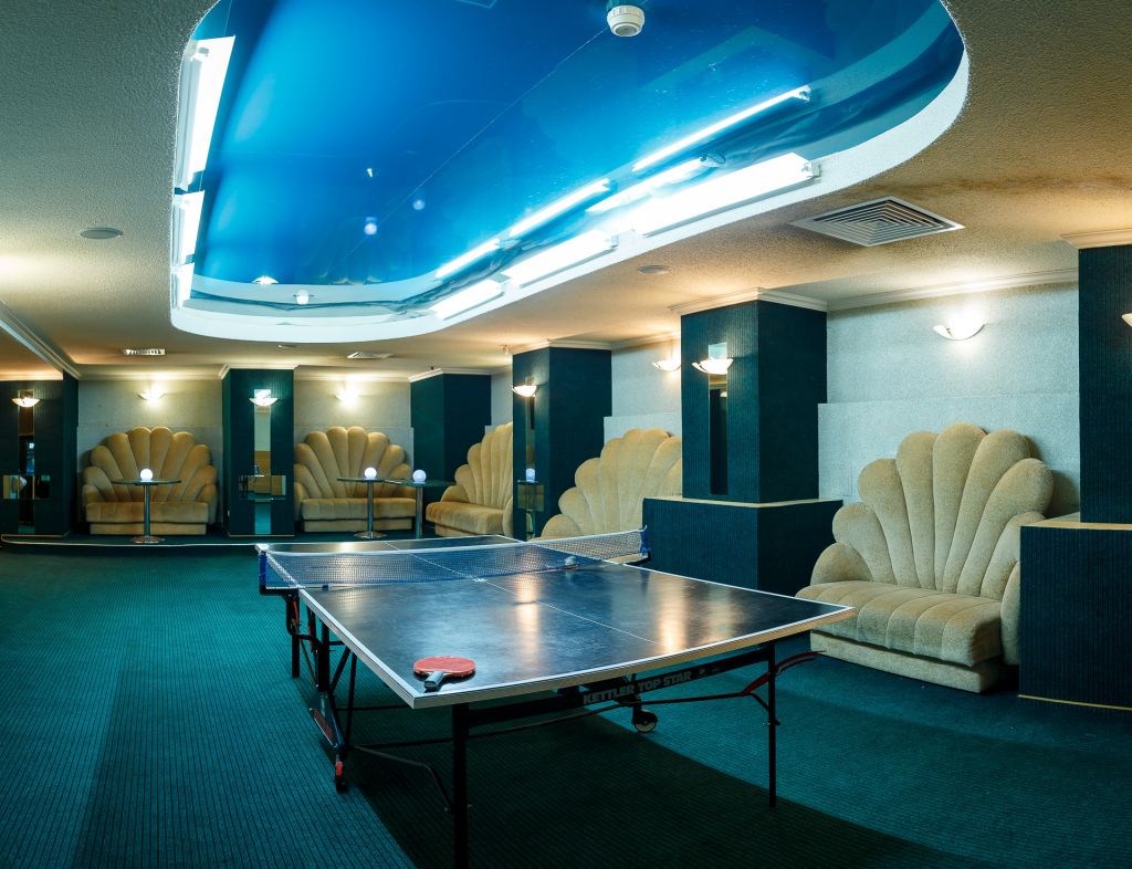 Настольный теннис в парк-отеле Былина, Бердск. Парк-Отель Былина