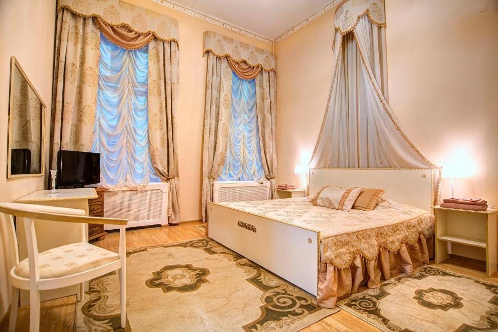 Двухместный (Большой двухместный номер с 1 кроватью) отеля Park River, Санкт-Петербург