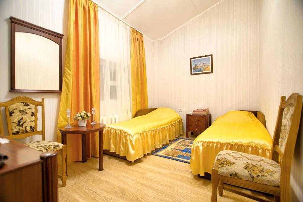 Двухместный (Бюджетный двухместный номер с 2 отдельными кроватями) отеля Park River, Санкт-Петербург