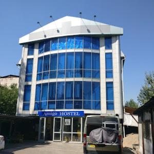 Номер (Спальное место на двухъярусной кровати в общем номере для мужчин и женщин) хостела Amigo, Алматы