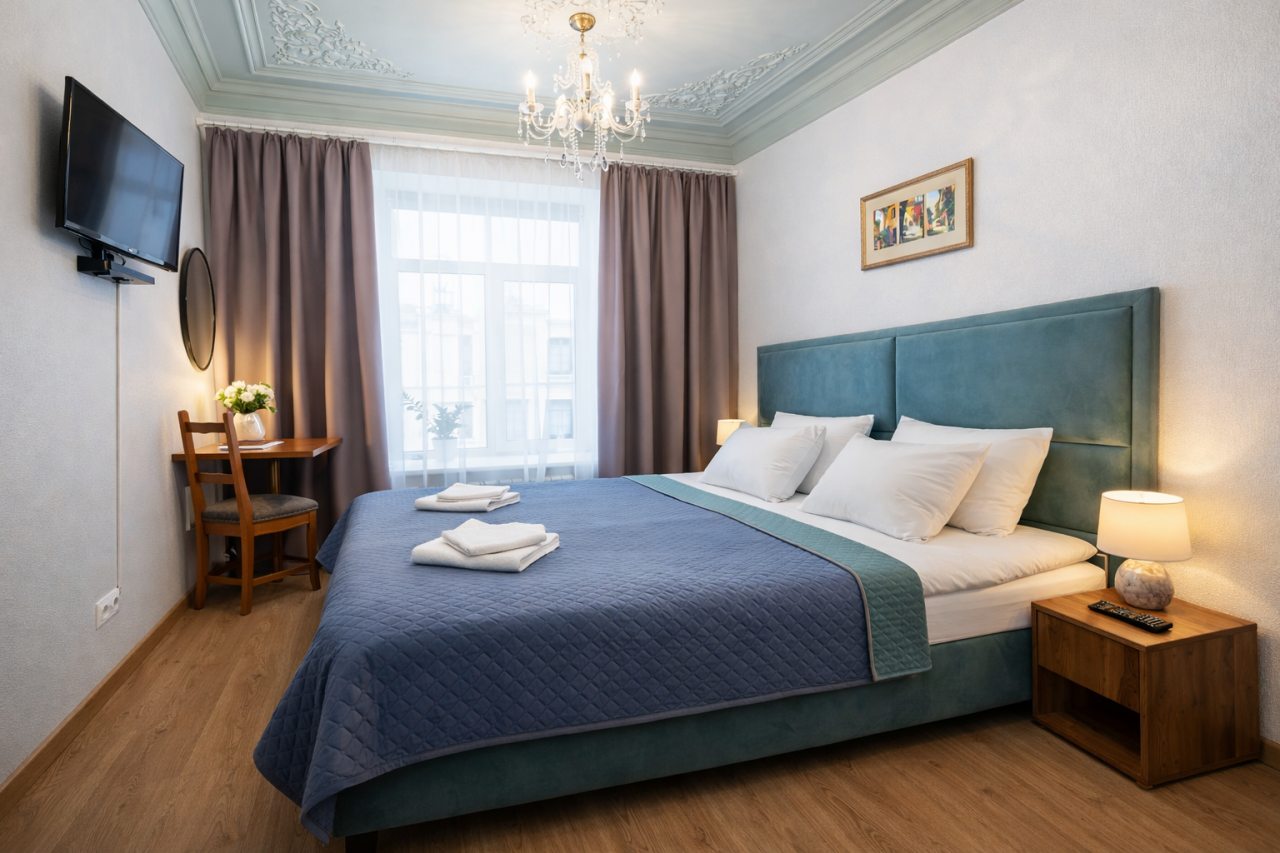 Двухместный (Улучшенный комфорт Palinuro Paestum), Гостевые комнаты и апартаменты Пио на Моховой