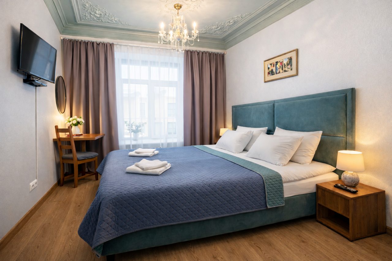 Двухместный (Улучшенный комфорт Palinuro Paestum), Гостевые комнаты и апартаменты Пио на Моховой