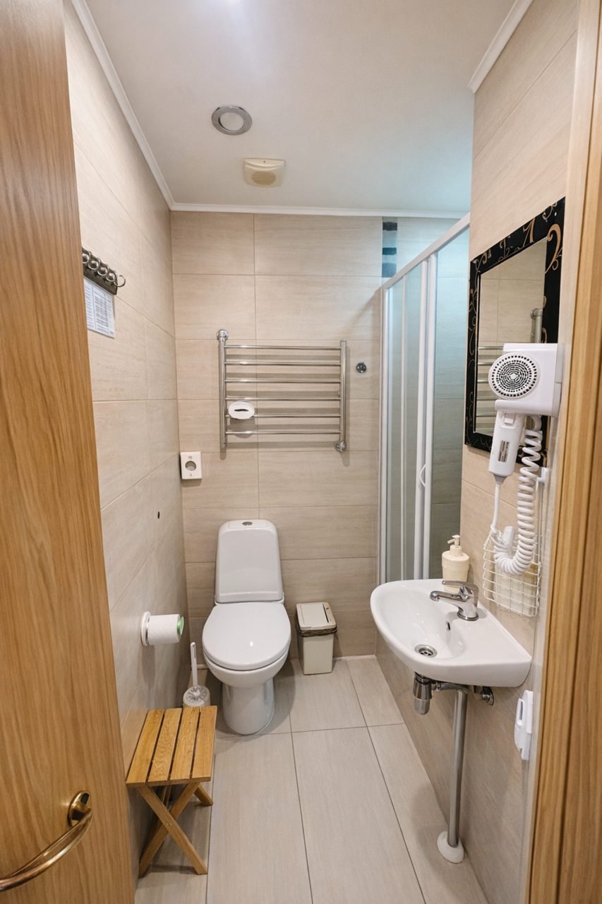 Двухместный (C собственной мини - кухней (Roma)), Гостевые комнаты и апартаменты Пио на Моховой