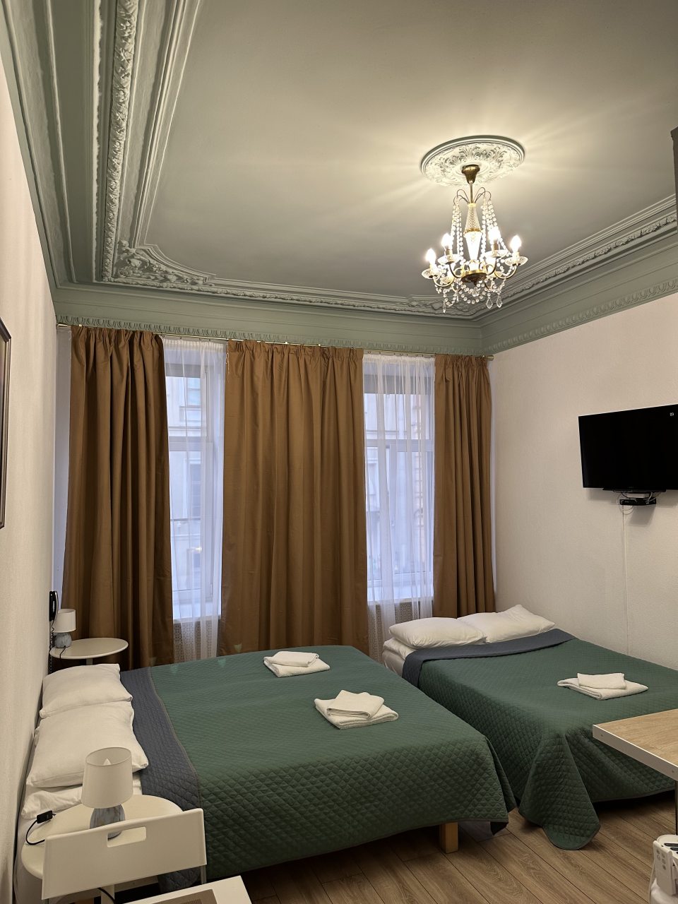 Четырехместный (С собственной мини-кухней (Firenzi)), Гостевые комнаты и апартаменты Пио на Моховой