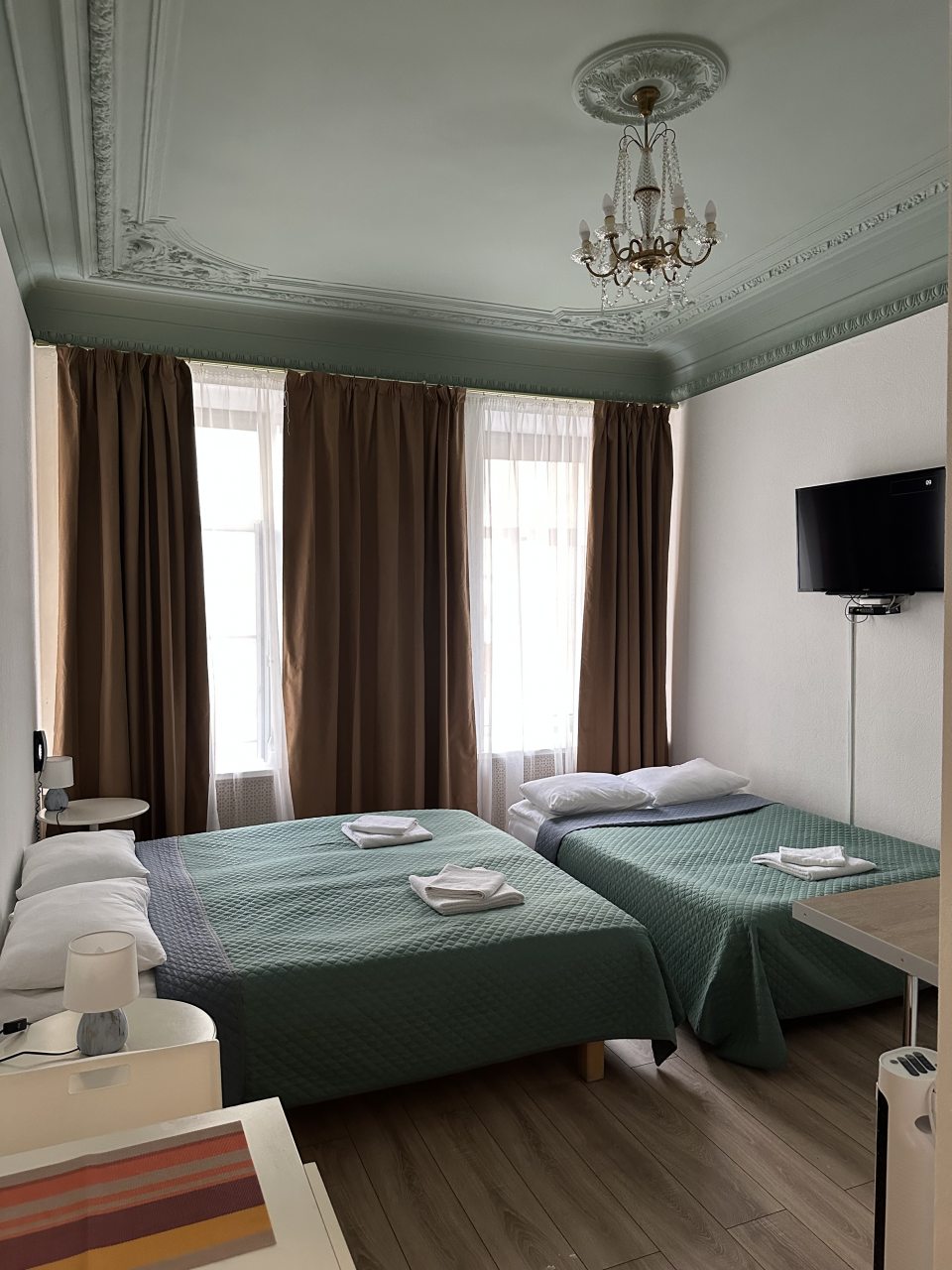 Четырехместный (С собственной мини-кухней (Firenzi)), Гостевые комнаты и апартаменты Пио на Моховой