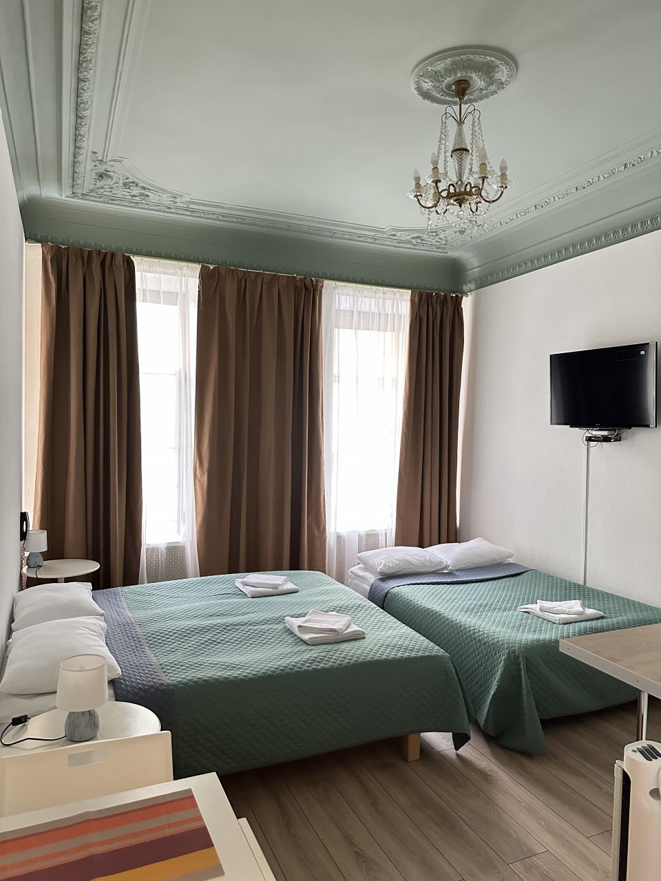 Четырехместный (С собственной мини-кухней (Firenzi)), Гостевые комнаты и апартаменты Пио на Моховой