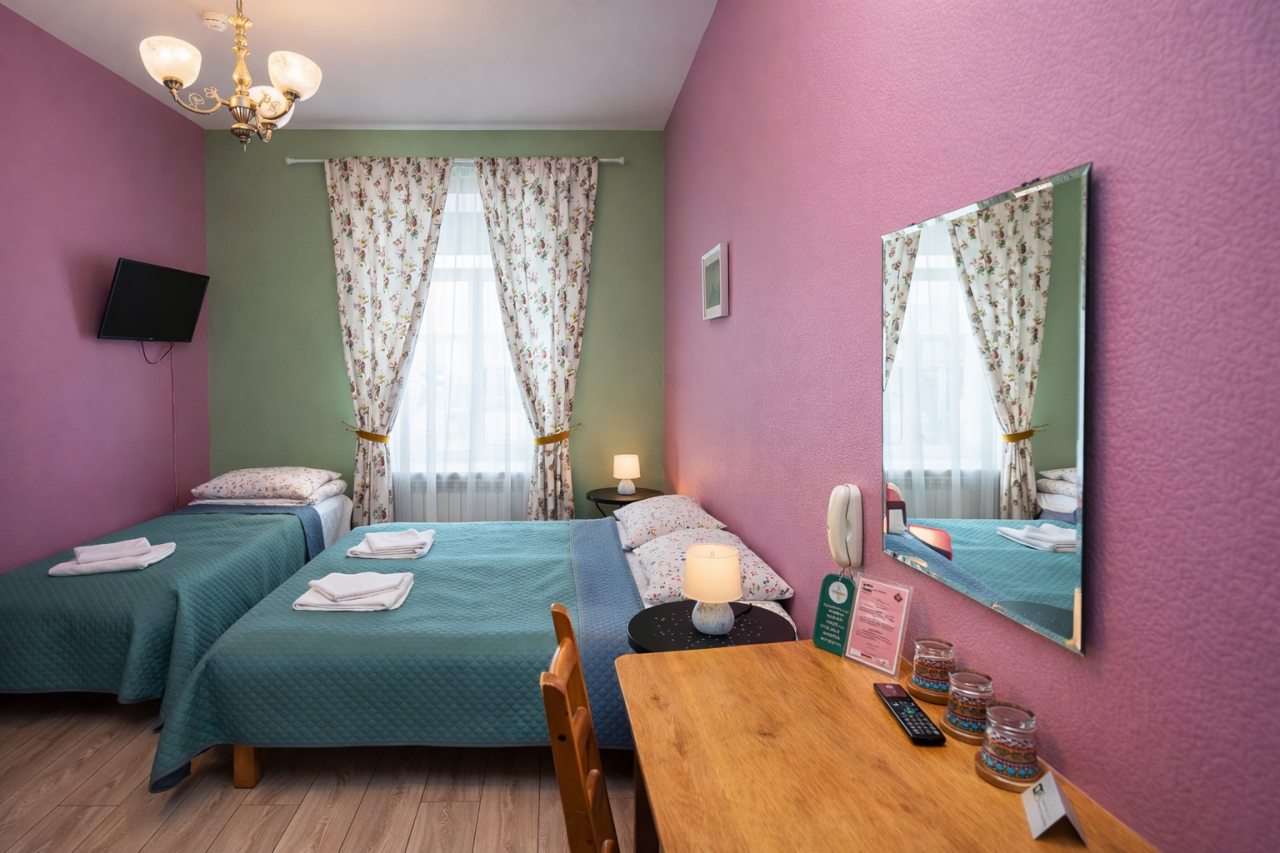 Трехместный (Padula - Conca), Гостевые комнаты и апартаменты Пио на Моховой