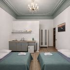 Четырехместный (С собственной мини-кухней (Firenzi)), Гостевые комнаты и апартаменты Пио на Моховой