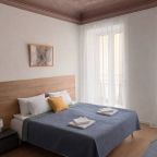 Четырехместный (Улучшенный комфорт с балконом), Гостевые комнаты и апартаменты Пио на Моховой