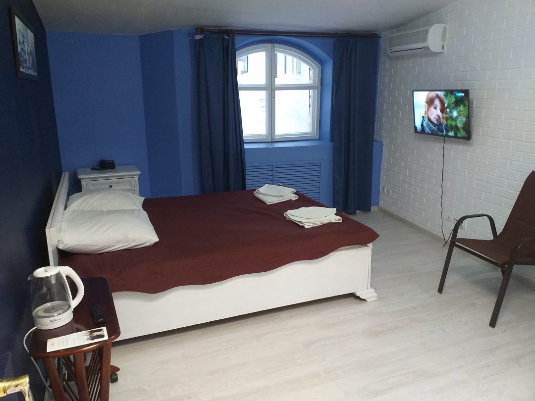 Двухместный (Улучшенный двухместный номер с 1 кроватью) отеля Rest Home, Нижний Новгород