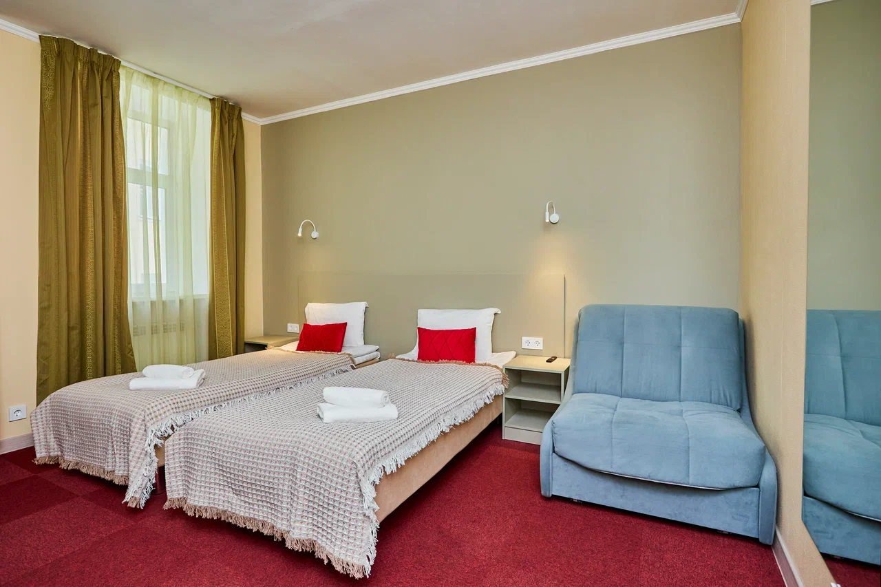 Трёхместный и более (Комфорт плюс), Гостиница Отельбург Московский вокзал